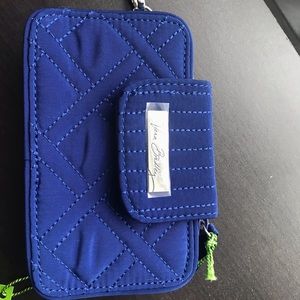 Vera Bradley Smartphone Wristlet 2.0 in Cobalt